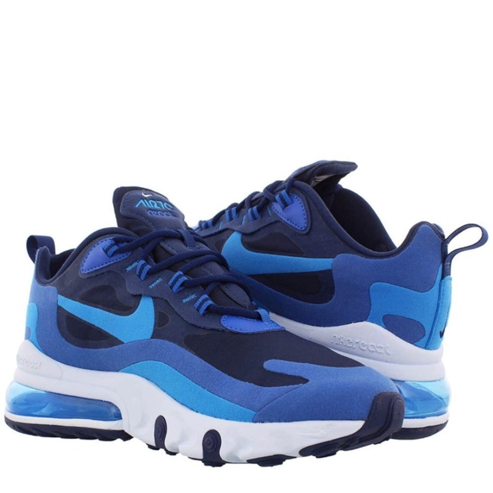 Nike Air 270 React blue mens size 10.5